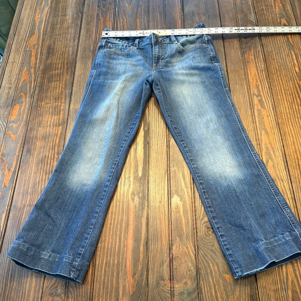 Calvin Klein ultimate boot cut blue jeans size 6 - Picture 7 of 7
